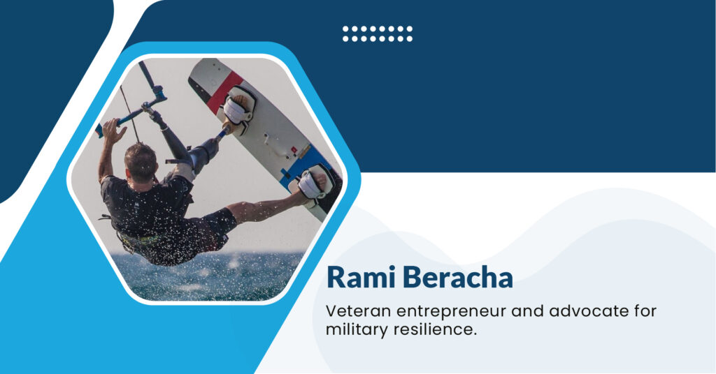 Headshots of Rami Beracha